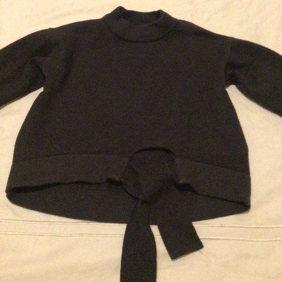 Zara Fancy Collection Charcoal Sweater Pullover - Picture 2 of 6